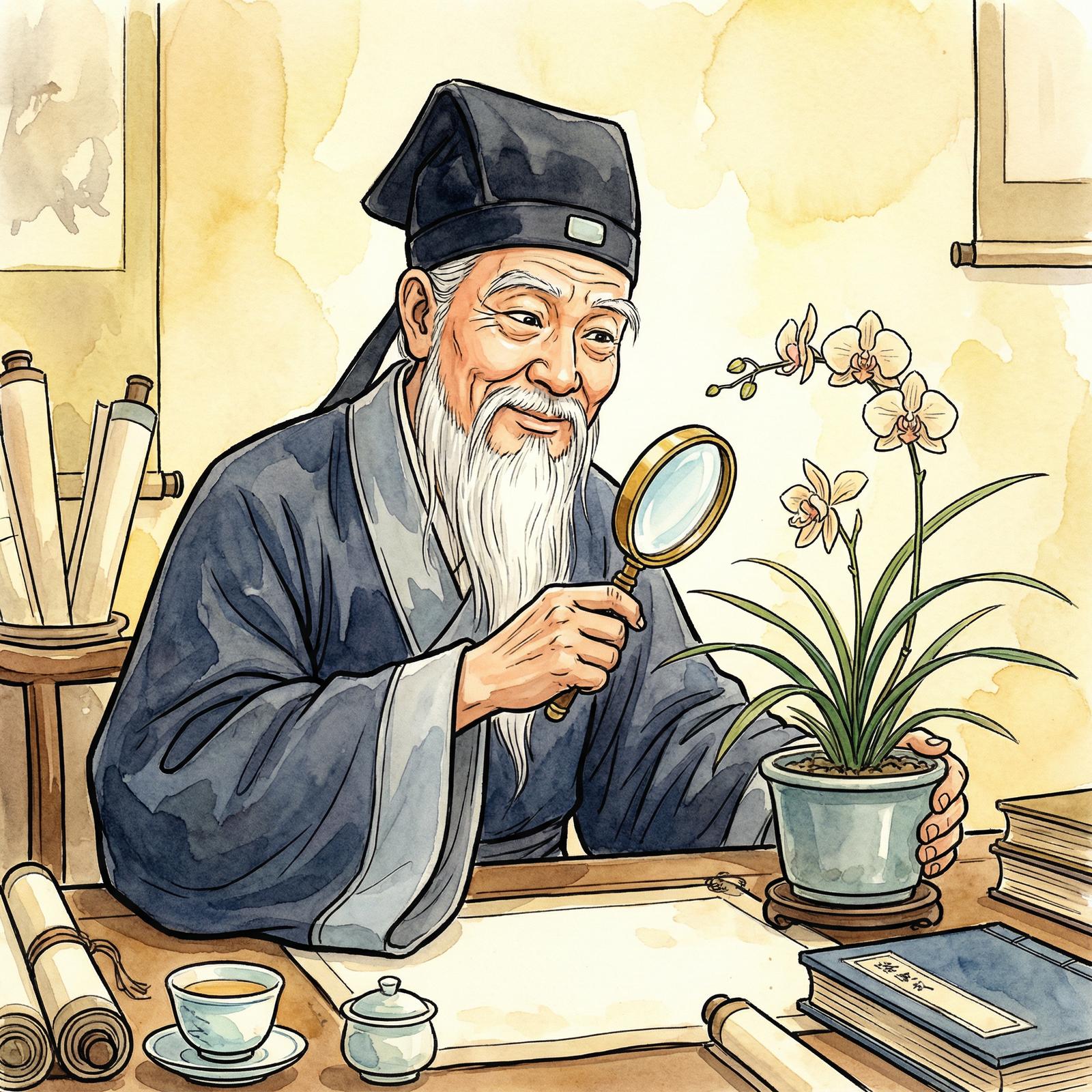 色虎植物专家林伯远