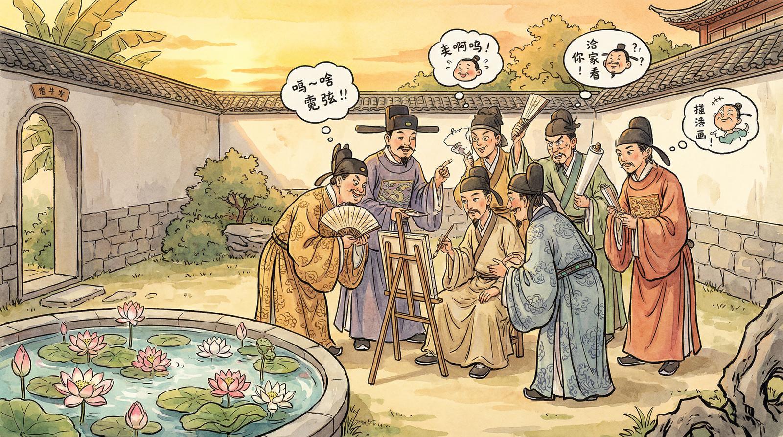 色虎荷花池塘生态视频记录